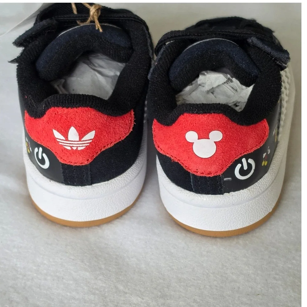 Adidas Originals Campus 00s LED‎ Light Mickey Mouse Black Red Toddler Shoes 5K